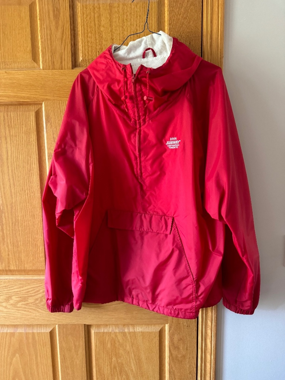 Subway Restaurant Convention Windbreaker - NWOT